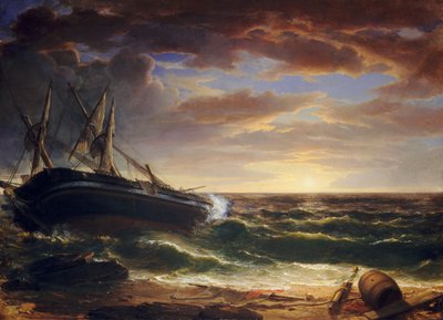 Mahsur Gemi, 1844. by Asher Brown Durand