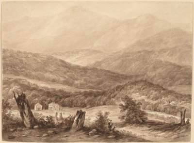 Beyaz Dağlar (?) by Asher Brown Durand