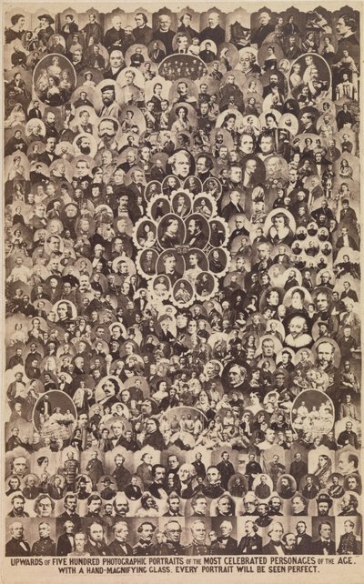 Yüzyılın En Ünlü Kişilerinin Beş Yüzden Fazla Fotoğrafik Portresi..., ca. 1864. by Ashford Brothers and Co