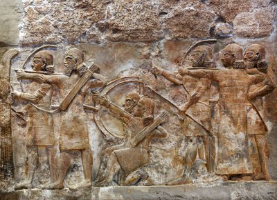 Asur Ordusu Okçuları Müstahkem Bir Şehri Fetheder, Nemrut