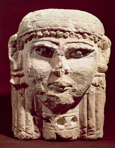Ürdün Amman'dan tanrıça İştar'ın başı by Assyrian