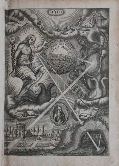 Işık ve gölgenin büyük sanatı, 1646 by Athanasius Kircher