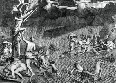 Tufan Sahnesi, 1675 by Athanasius Kircher