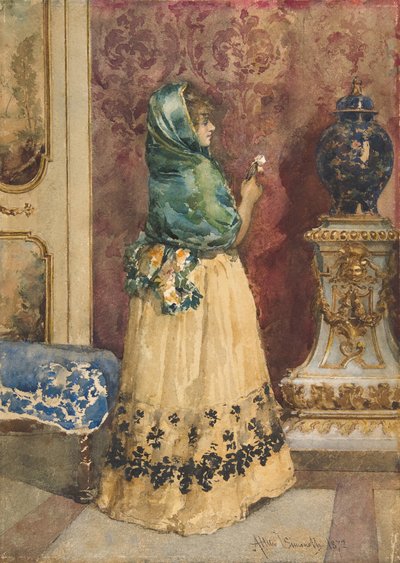 Minyatür, yaklaşık 1863-1925. by Attilio Simonetti