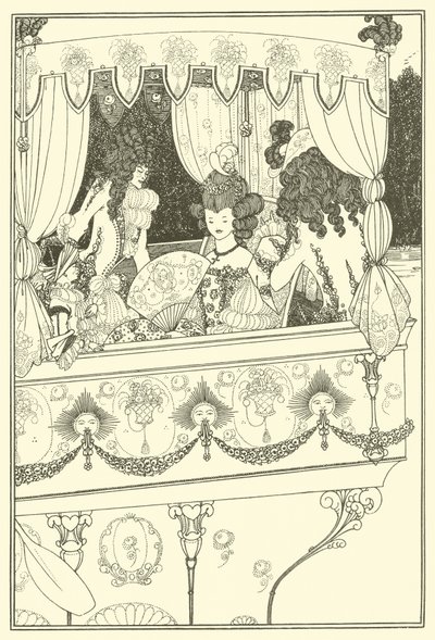 Mavna (litografi) by Aubrey (after) Beardsley