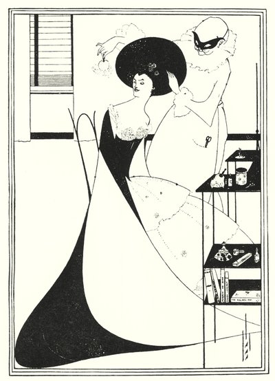 Salome Tuvaleti (gravür) by Aubrey (after) Beardsley