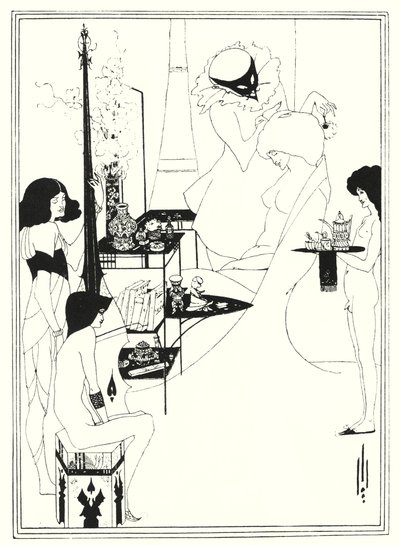 Salome Tuvaleti (gravür) by Aubrey (after) Beardsley