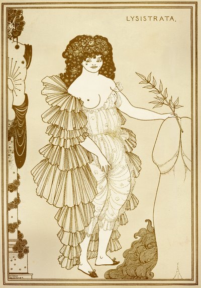 Aubrey BEARDSLEY (1872-1898) “Lysistrata” (411
