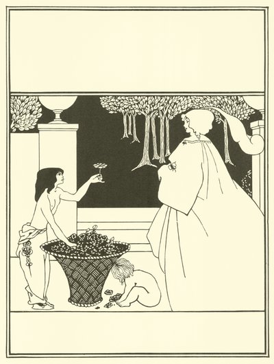 Kapak Tasarımı, Sarı Kitap by Aubrey Beardsley