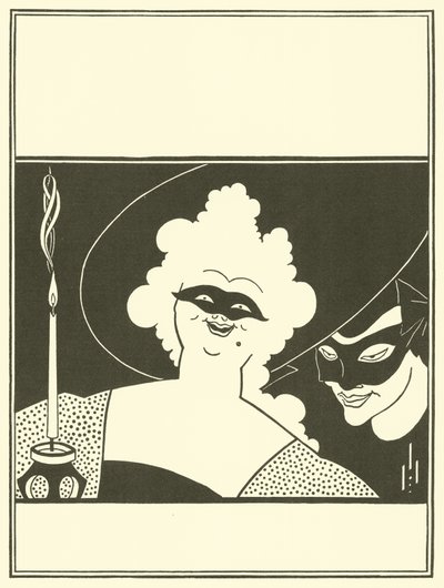 Kapak Tasarımı, Sarı Kitap by Aubrey Beardsley