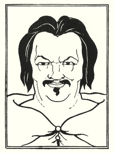 Kapak tasarımı, yan by Aubrey Beardsley