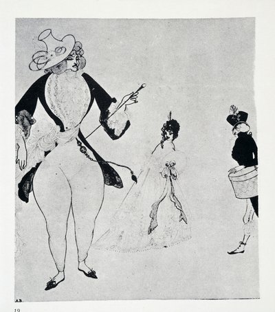Aubrey Beardsley (1872-1898) tarafından ideallerini arayan D