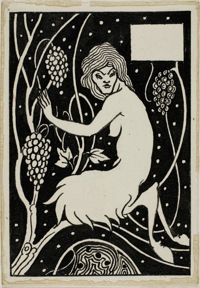 Dekoratif Çalışma: Satir by Aubrey Beardsley