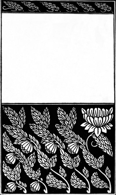 Kimsenin Kusurunun Kapağı Tasarımı, 1914 by Aubrey Beardsley