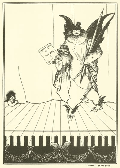 Savoy İzahnamesi için Tasarım by Aubrey Beardsley