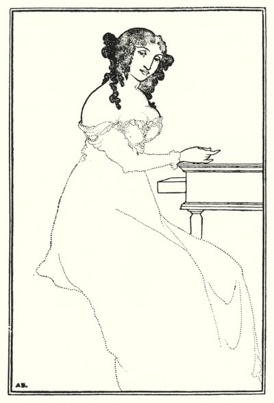 cephe parçası by Aubrey Beardsley