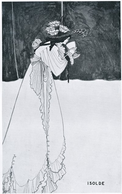 Isolde Zehir İçiyor by Aubrey Beardsley