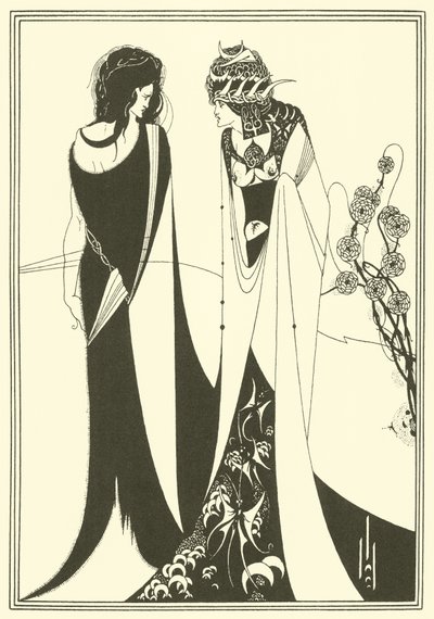 John ve Salome by Aubrey Beardsley