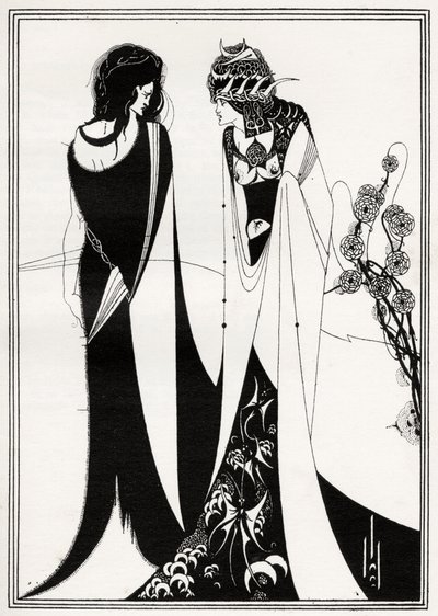 John ve Salome by Aubrey Beardsley