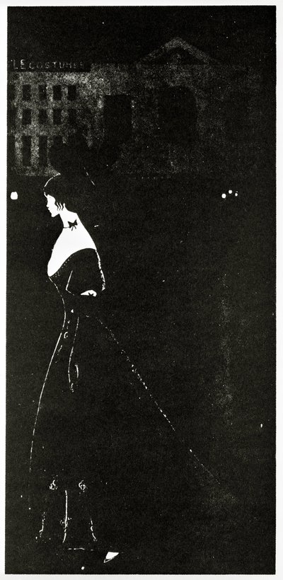 gece, 1894 by Aubrey Beardsley