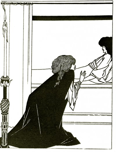 Lamour, 1894 dolayları by Aubrey Beardsley