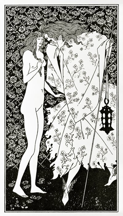 Gizemli Gül Bahçesi, 1894 dolayları by Aubrey Beardsley