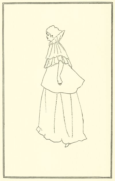 bayan rejane by Aubrey Beardsley
