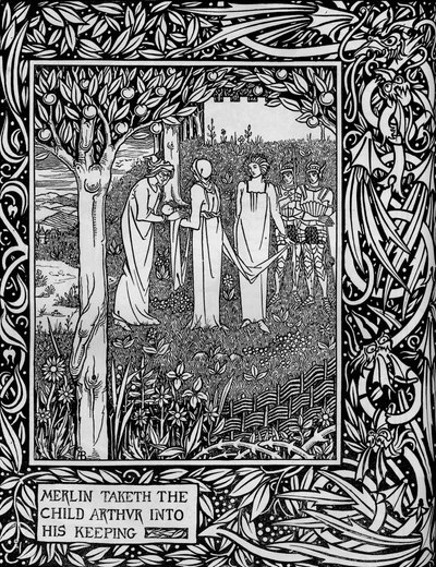 Merlin, Çocuk Arthur