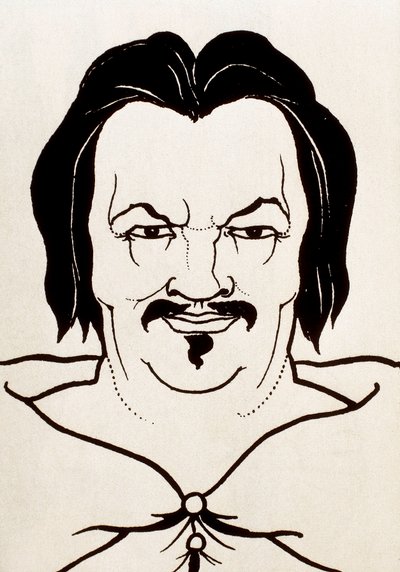 Honore de Balzac'ın Portresi by Aubrey Beardsley