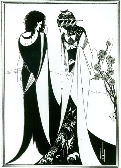 Annesi Herodias ile Salome by Aubrey Beardsley