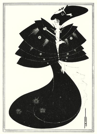 Kara Pelerin by Aubrey Beardsley