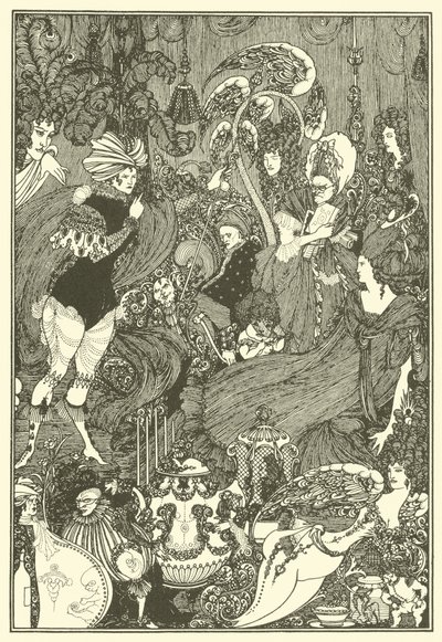 Dalak Mağarası by Aubrey Beardsley
