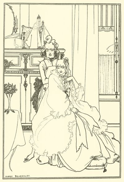 kuaför by Aubrey Beardsley