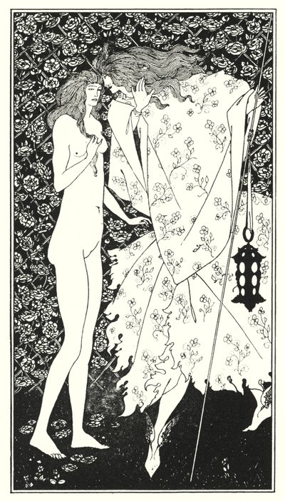 Gizemli Gül Bahçesi by Aubrey Beardsley