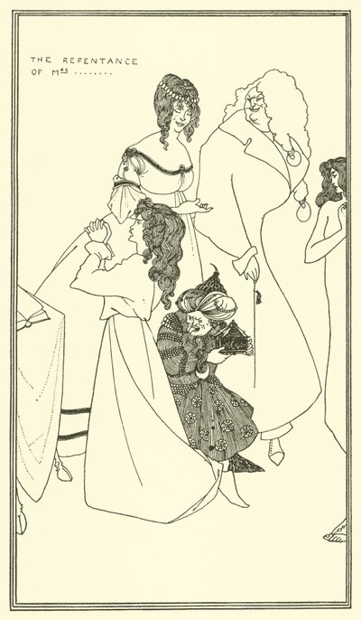 Pişmanlık... by Aubrey Beardsley