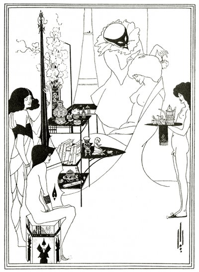 Salome Tuvaleti, c.1894 (lito) by Aubrey Beardsley
