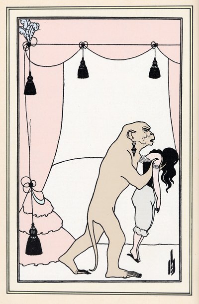 Yeni "Morg Sokağında Suikast" by Aubrey Beardsley