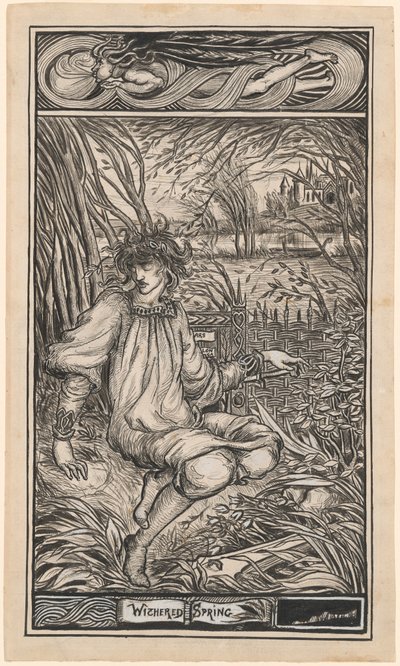 solmuş bahar by Aubrey Beardsley