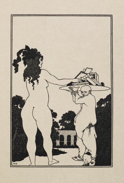 Elli Çizimler Kitabından çizim by Aubrey Beardsley