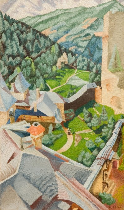 Burg, Finstergrun, 1940. by Audrey Weber