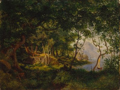 Peyzaj çalışması by August Cappelen