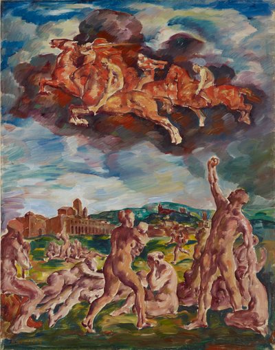 Mahşerin Atlıları, 1917 by August Deusser