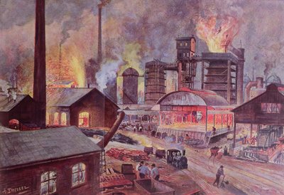 Yüksek fırınlı fabrika, H. Kraemer