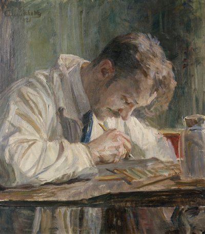 porselen ressamı by August Eiebakke