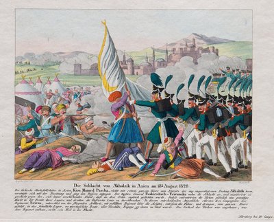 1828-1829 Rus-Türk Savaşı - Akhaltsikhe kalesinin (veya Rabat kalesinin) (Gürcistan) fırtınası - 27 Ağustos