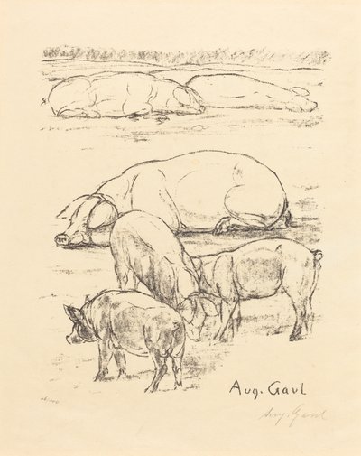domuzlar by August Gaul