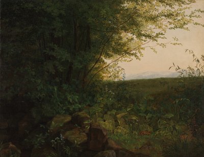 Ormanın Kenarında, ca. 1820. by August Heinrich