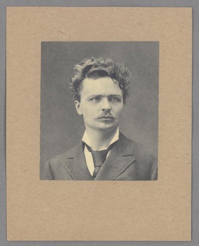 Ağustos Strindberg by August Josef Robert Roesler
