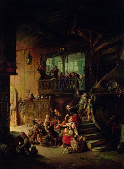 Yurt Hayatı, 1865 by August Levin von Wille