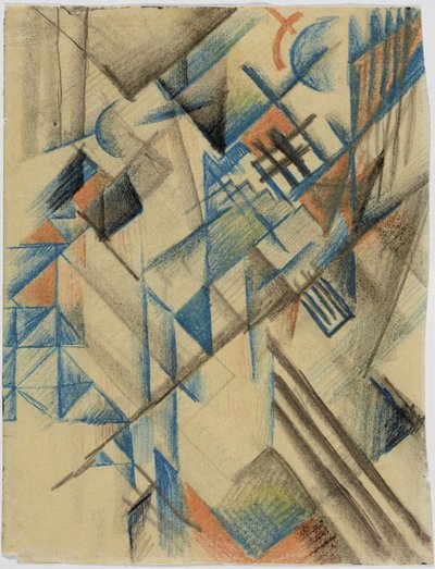 Soyut formlar II by August Macke